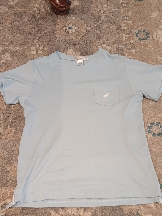 The Beaufort Bonnet Company Other - The Beaufort Bonnet Company Light Blue Pocket Tee